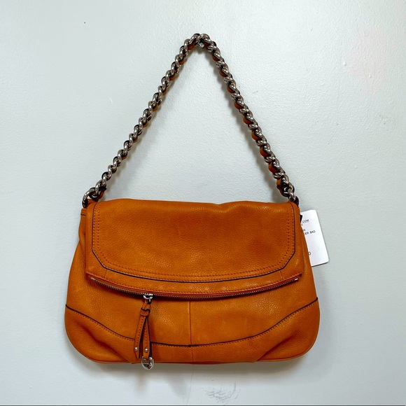 b. makowsky Handbags - NWT B. Makowsky Caramel Brown Newman Shoulder Bag
